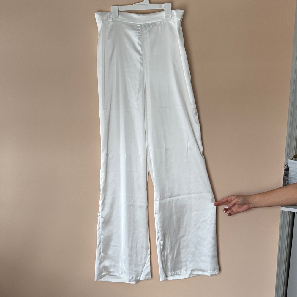 FASHION NOVA LUX Elegant White Women's Set